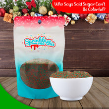 Load image into Gallery viewer, Red and Green Sanding Sugar