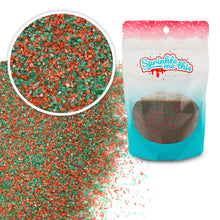 Load image into Gallery viewer, Red and Green Sanding Sugar

