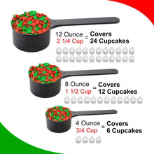 Load image into Gallery viewer, Red and Green Tree Sprinkles
