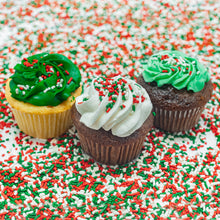 Load image into Gallery viewer, Green Red and White Sprinkle Blend
