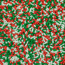 Load image into Gallery viewer, Green Red and White Sprinkle Blend
